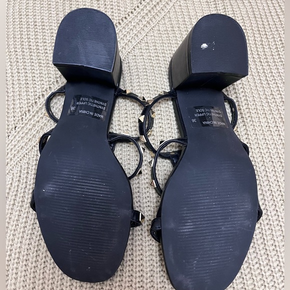Steve Madden size 36 heeled sandals (rockstud inspired) - Picture 3 of 3